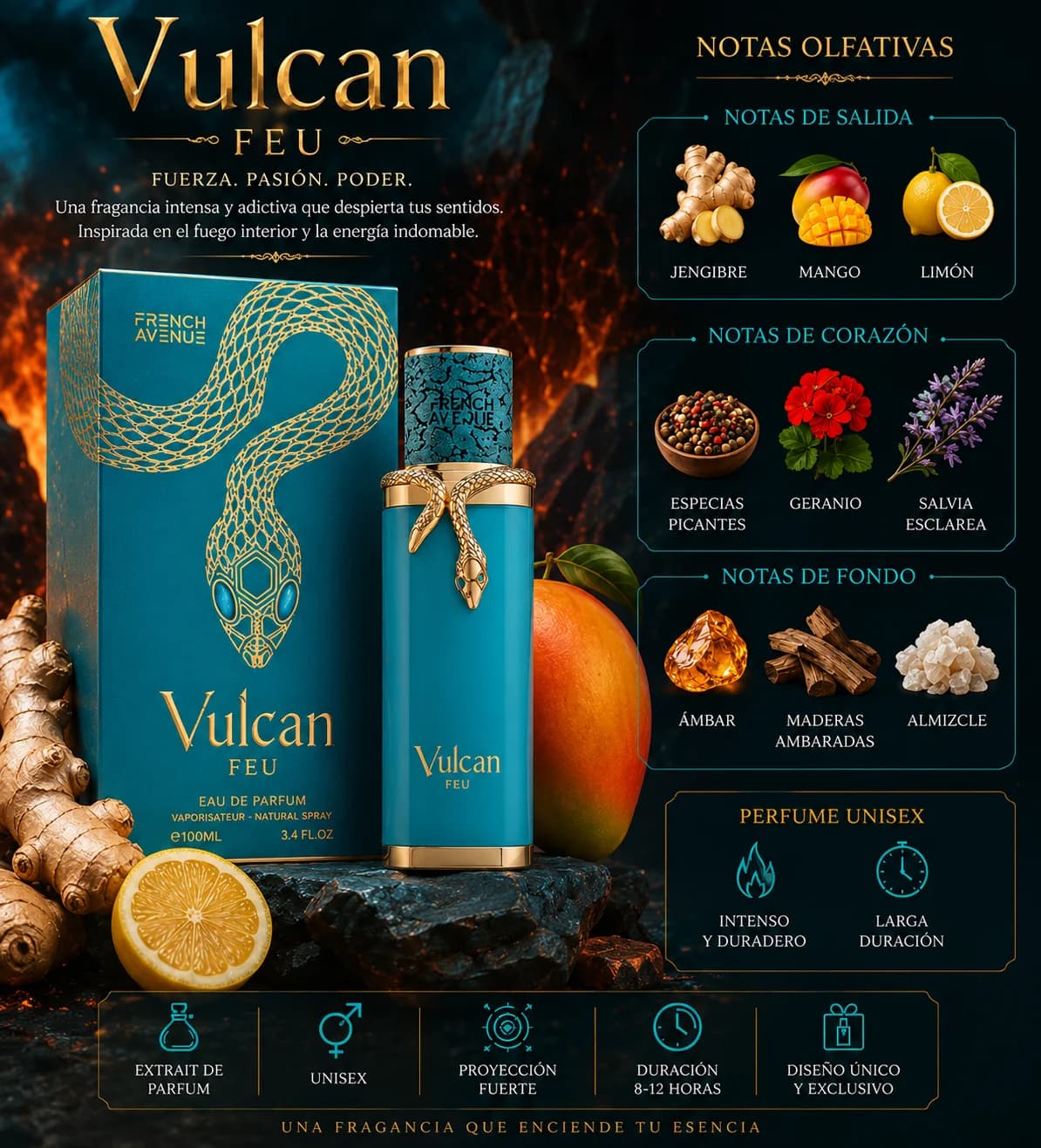 Vulcan Feu de French Avenue